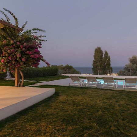 Villa Santa Maria With Private Pool And Sea View Afantou Exterior foto