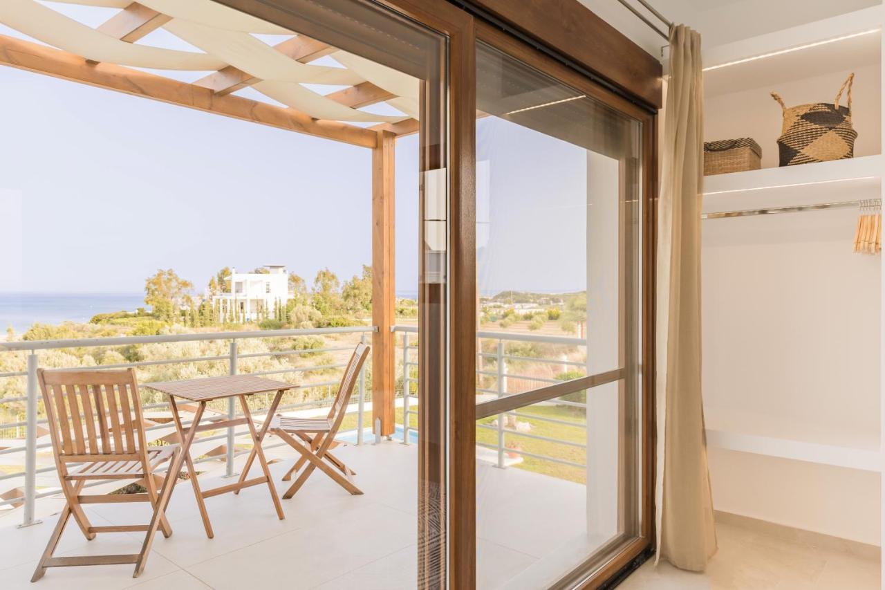 Villa Santa Maria With Private Pool And Sea View Afantou Exterior foto
