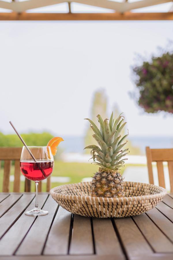 Villa Santa Maria With Private Pool And Sea View Afantou Exterior foto