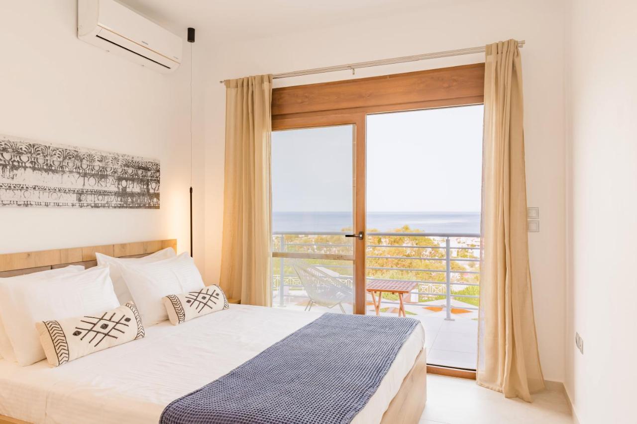 Villa Santa Maria With Private Pool And Sea View Afantou Exterior foto